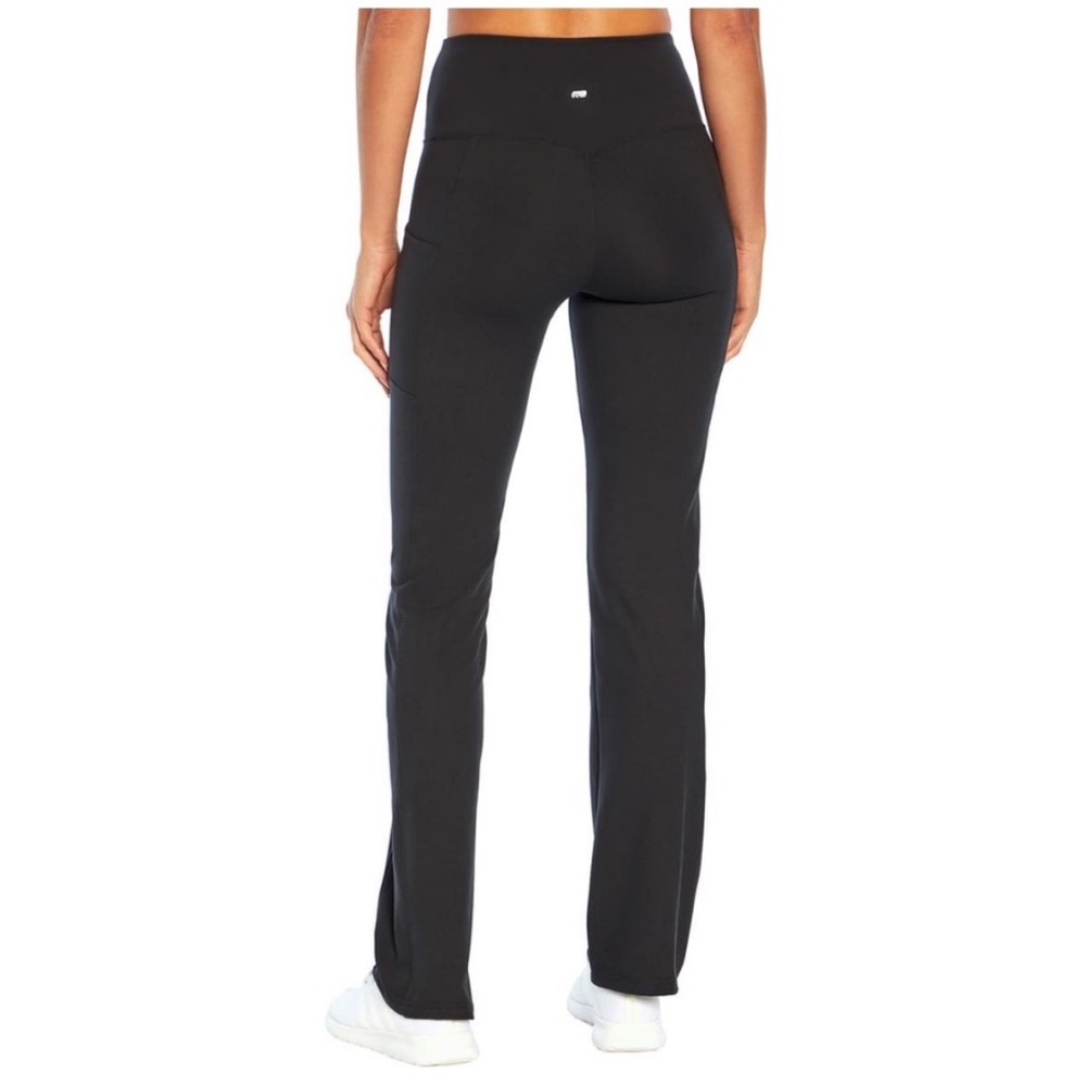 NWT Marika Flare Yoga Pant With Side Pockets Size XL in Black New With Tags. - Picture 15 of 16